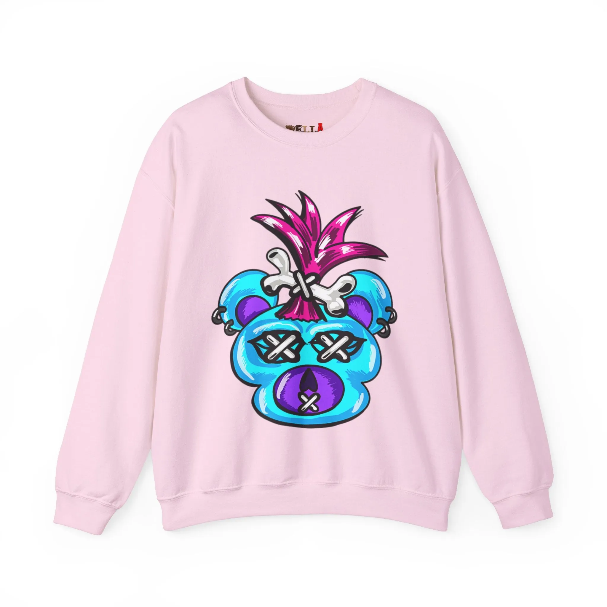 Shrunken Head Teddy Bear Sweatshirt