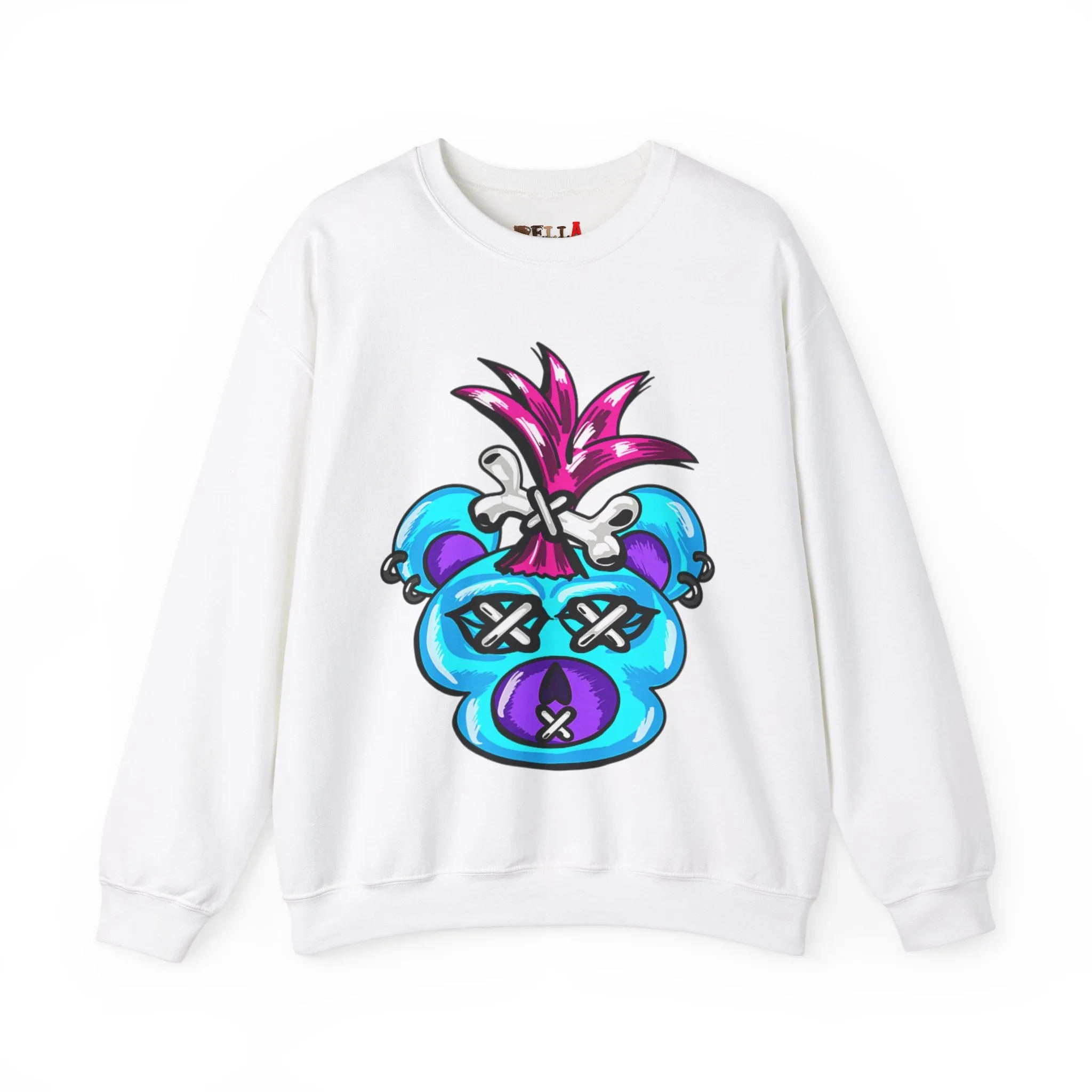 Shrunken Head Teddy Bear Sweatshirt