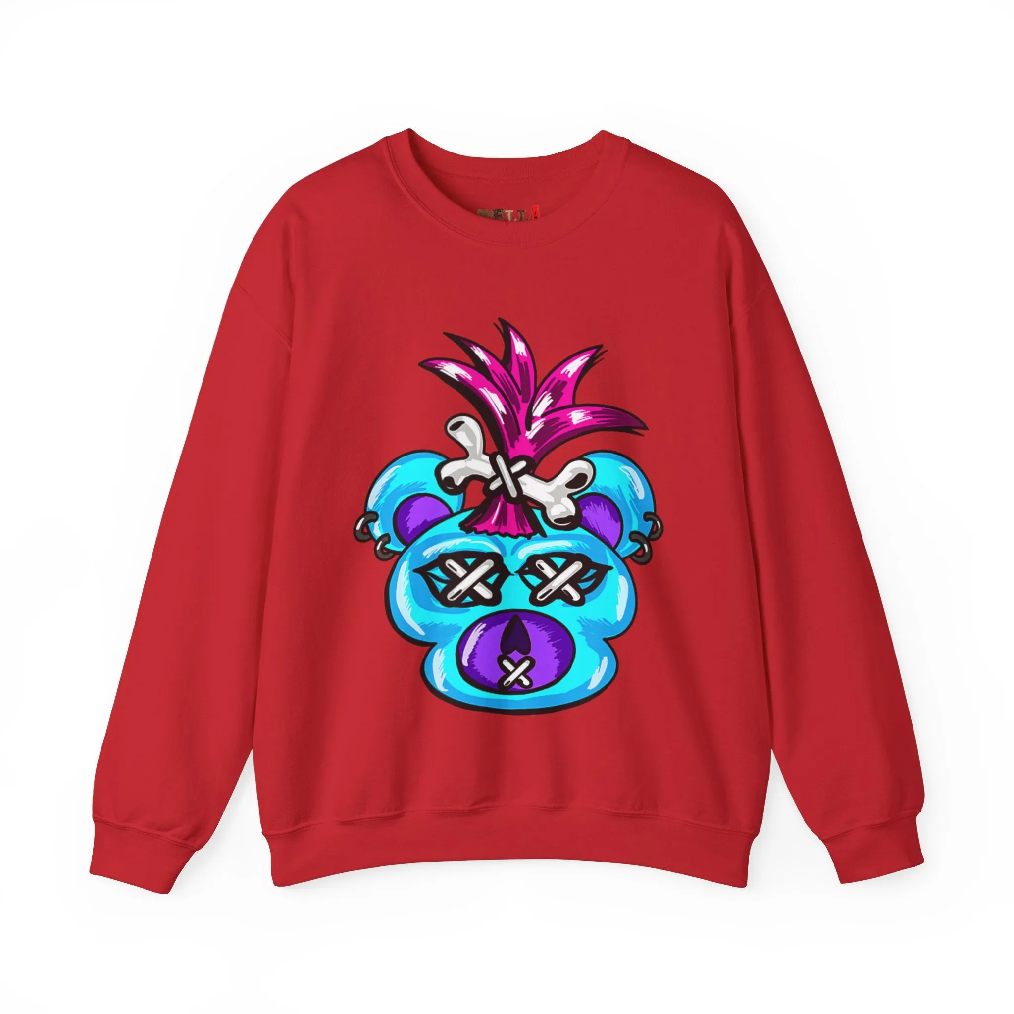 Shrunken Head Teddy Bear Sweatshirt