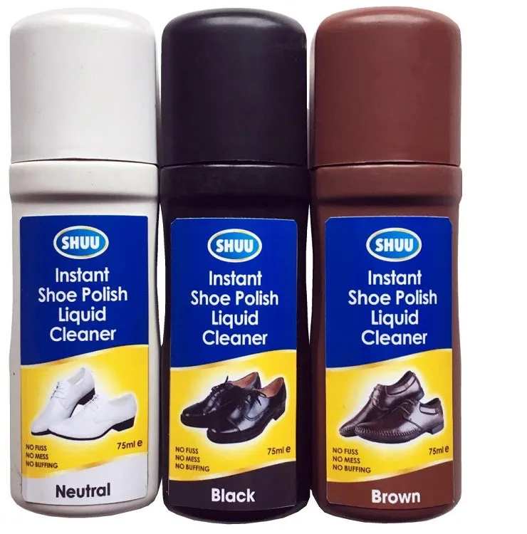 SHUU Instant Shoe Polish BROWN