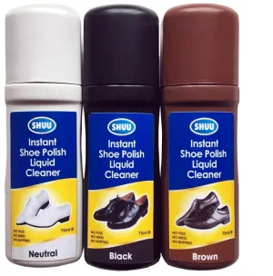 SHUU Instant Shoe Polish BROWN