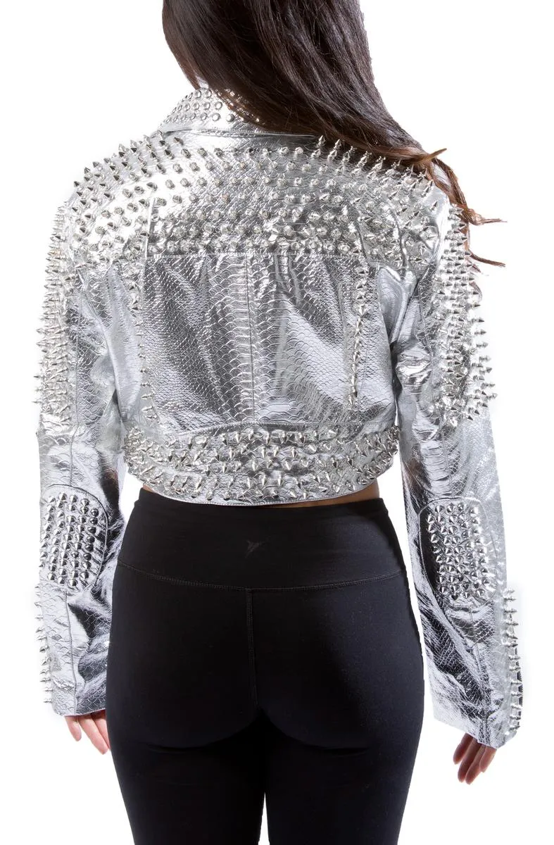 Silver Studded Jacket