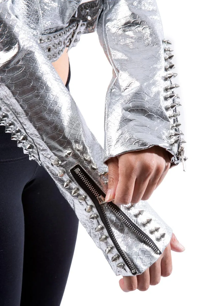 Silver Studded Jacket