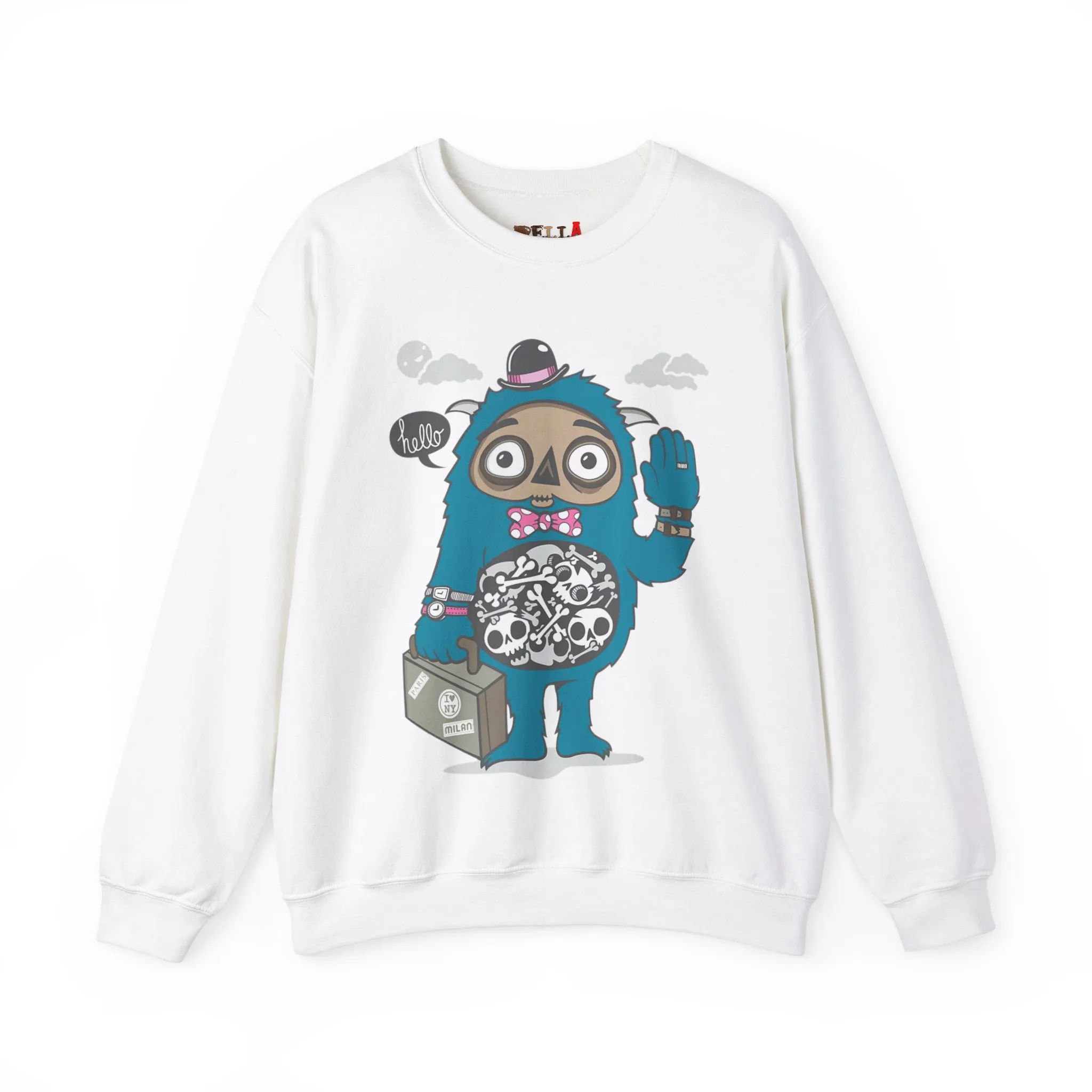 Skeleton Belly Teddy Bear