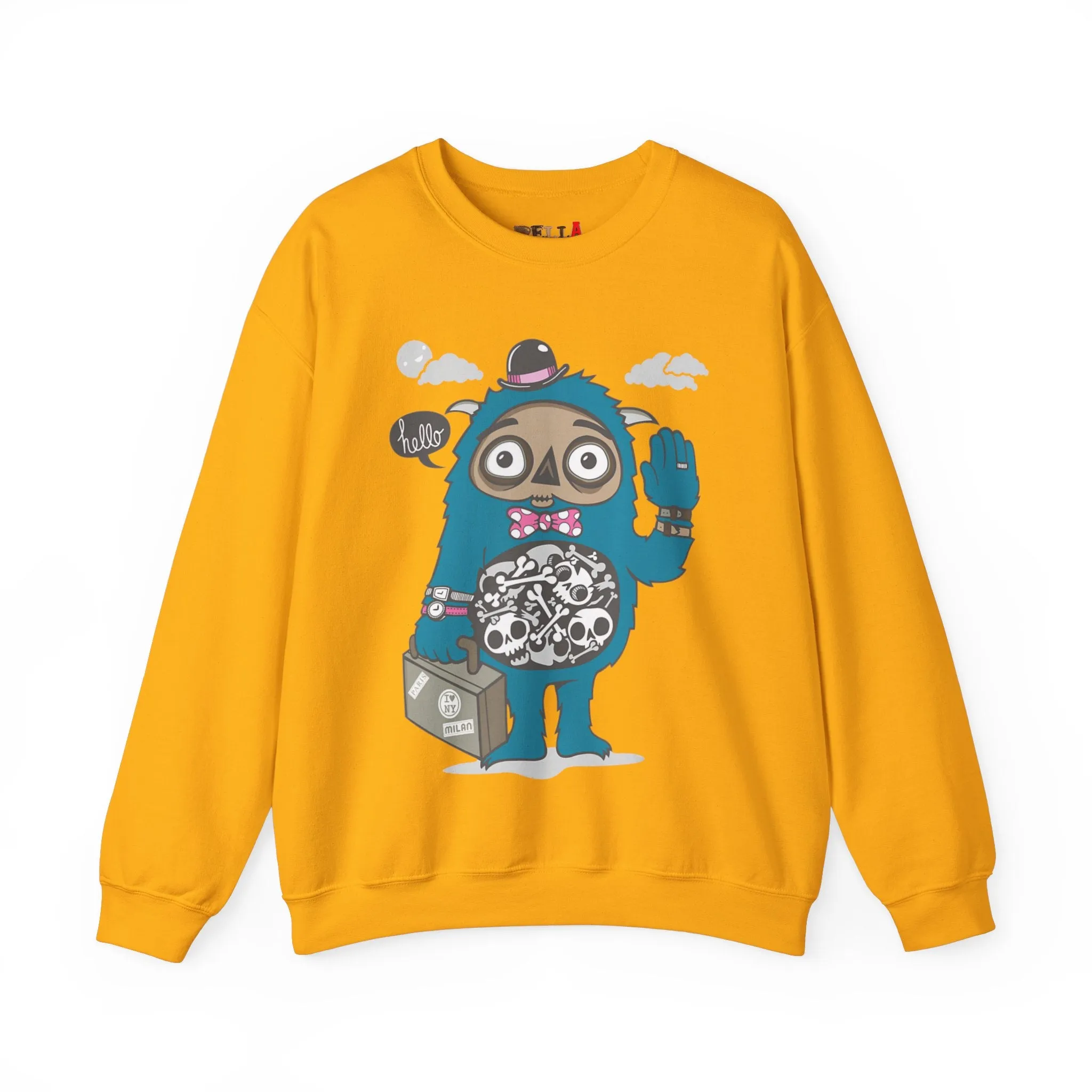 Skeleton Belly Teddy Bear