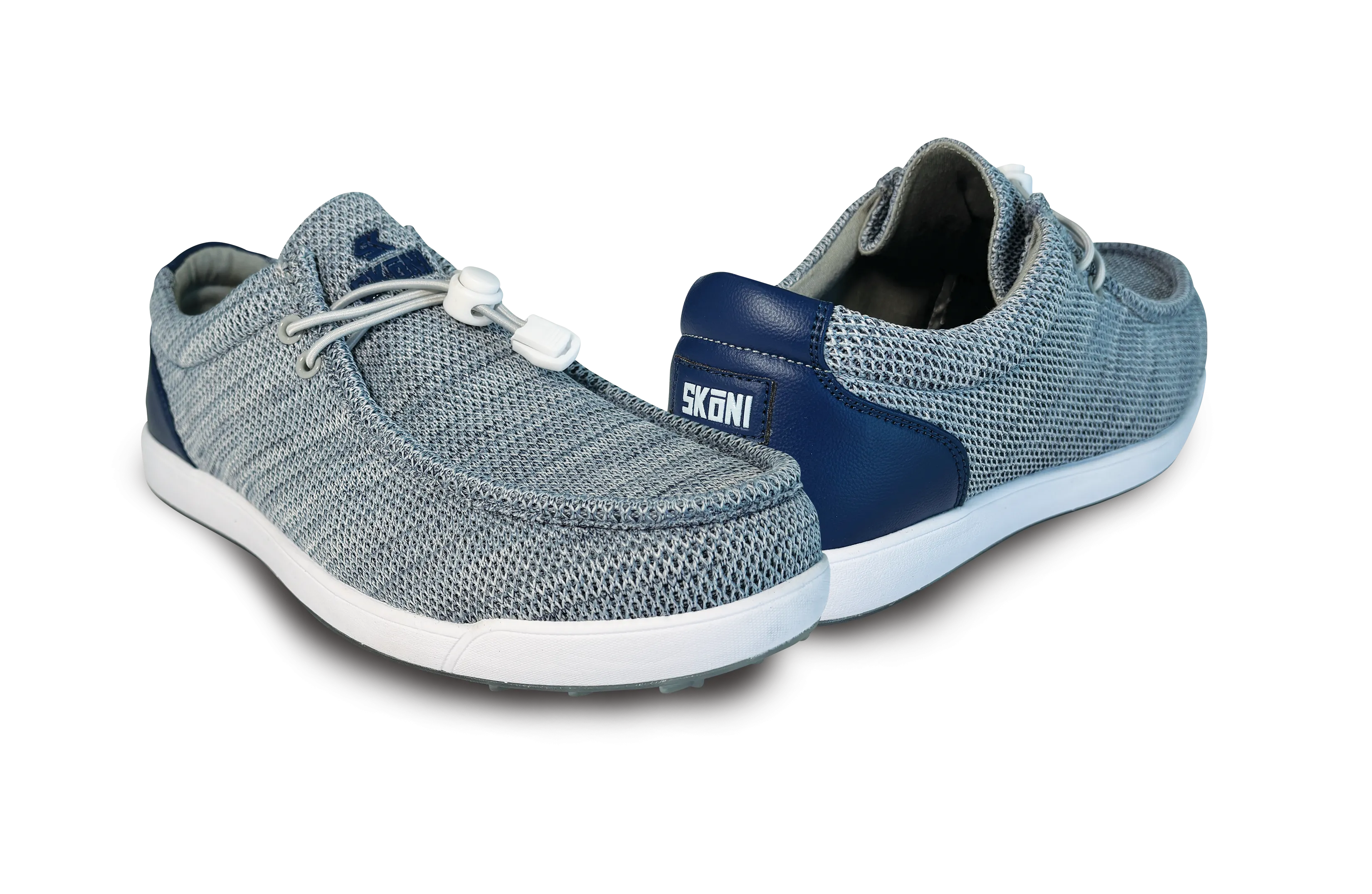 SKŌNI Men's Golf Shoe Waterproof- Grey/Navy