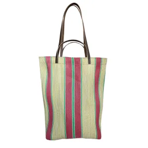 Small Assam Market Bag. Rose