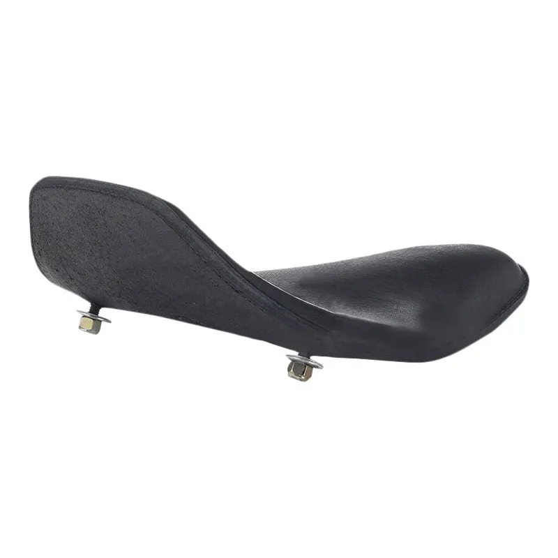 Snub Nose Leather High Back Solo Seat (Black)