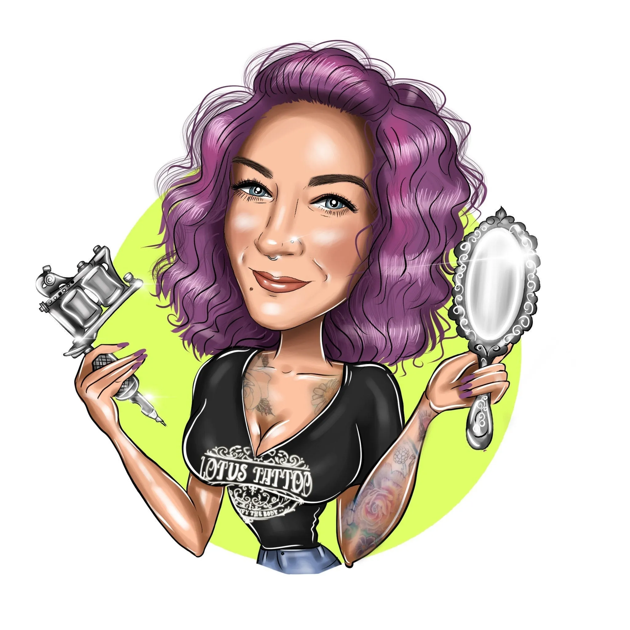 Social Media Cartoon Avatar