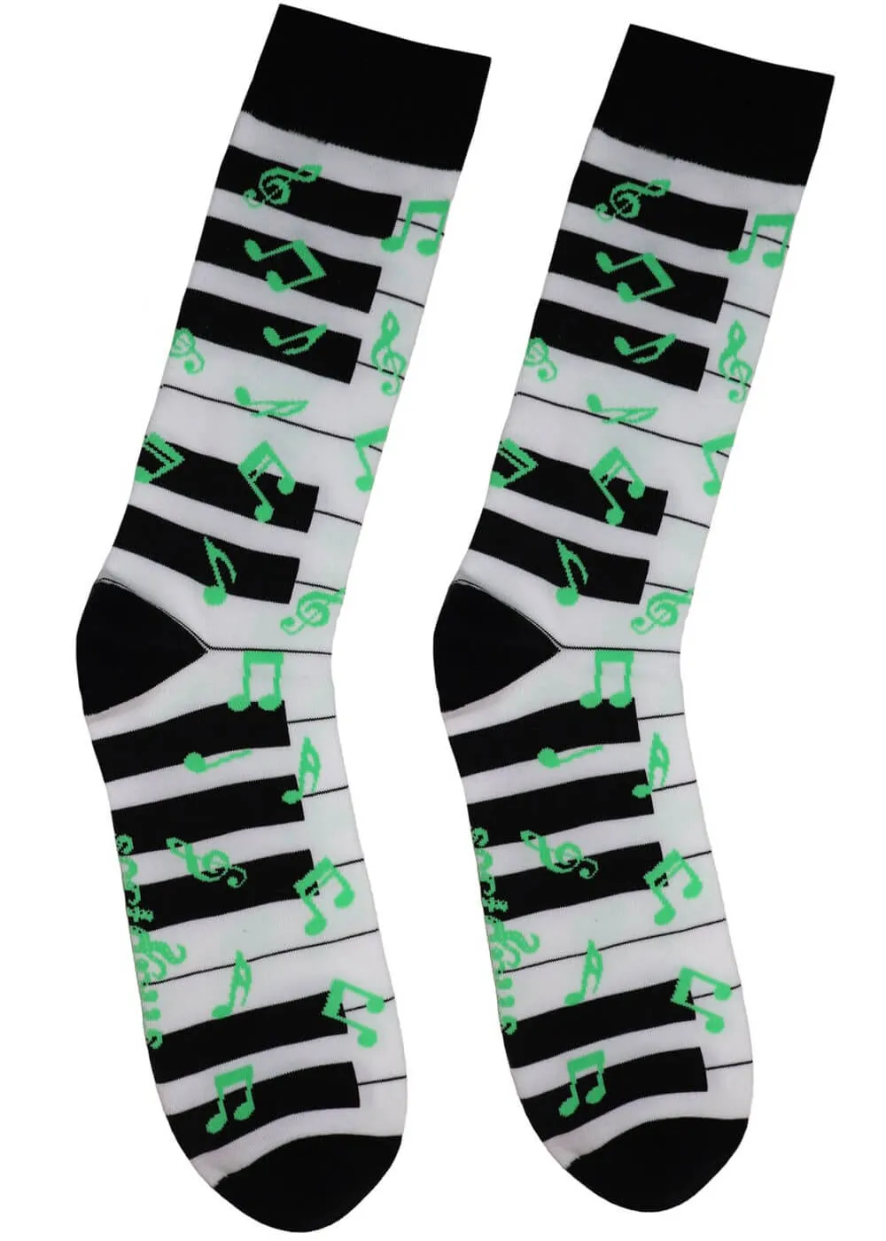 Soctopus Piano Socks White