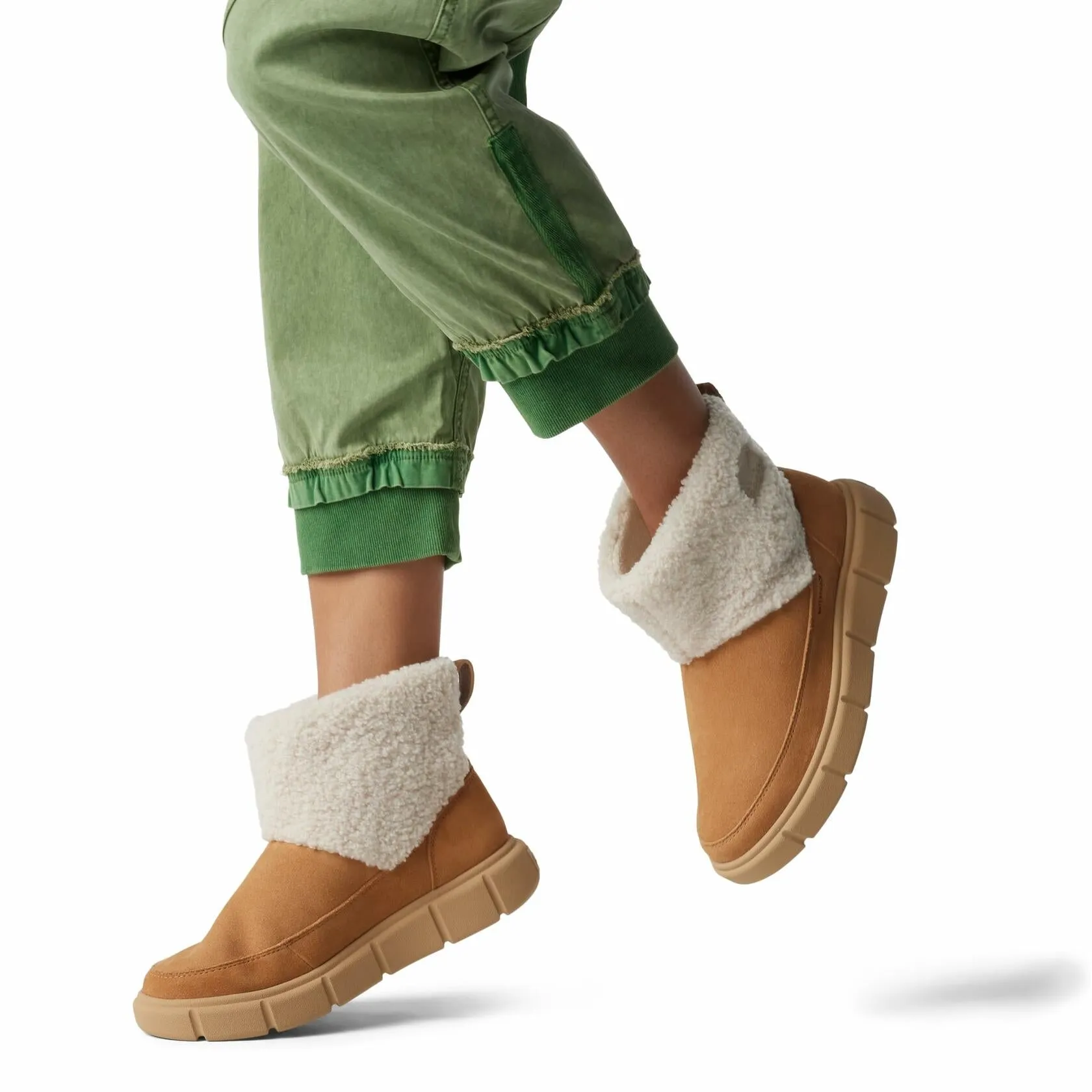 SOREL EXPLORER III SLIP-ON COZY WP - Tawny Buff, Sea Salt - 9.5