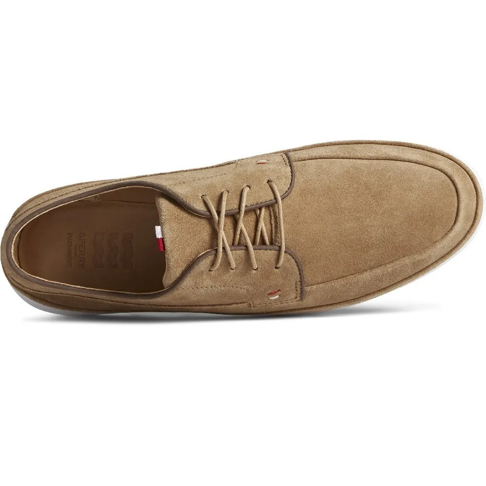 Sperry Gold Cabo Plushwave Lace Shoes