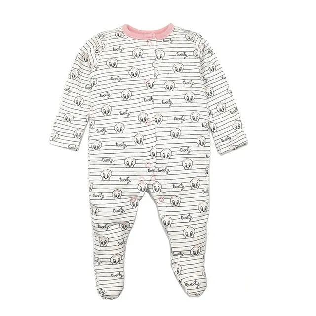 Spring Autumn Baby Romper 100% Cotton Newborn Baby Clothes Long Sleeve Baby Girl Clothing Cartoon Jumpsuit Infant Clothes