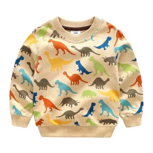 Spring Autumn Long Sleeve Sweatshirt for Boys