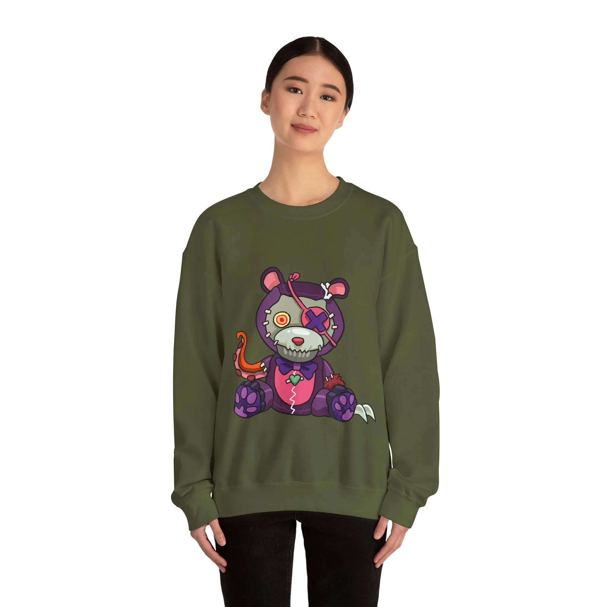 Squid Arm Teddy Bear Sweatshirt