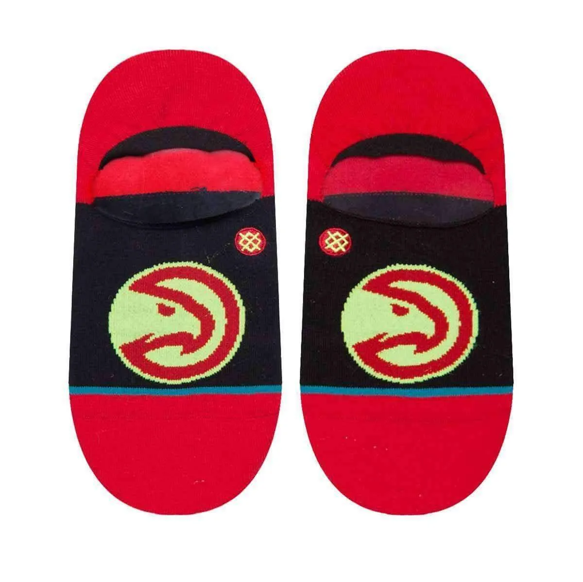 Stance NBA Arena Hawks Super Invisible/No Show Ankle Socks - Orange