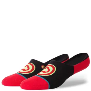Stance NBA Arena Hawks Super Invisible/No Show Ankle Socks - Orange
