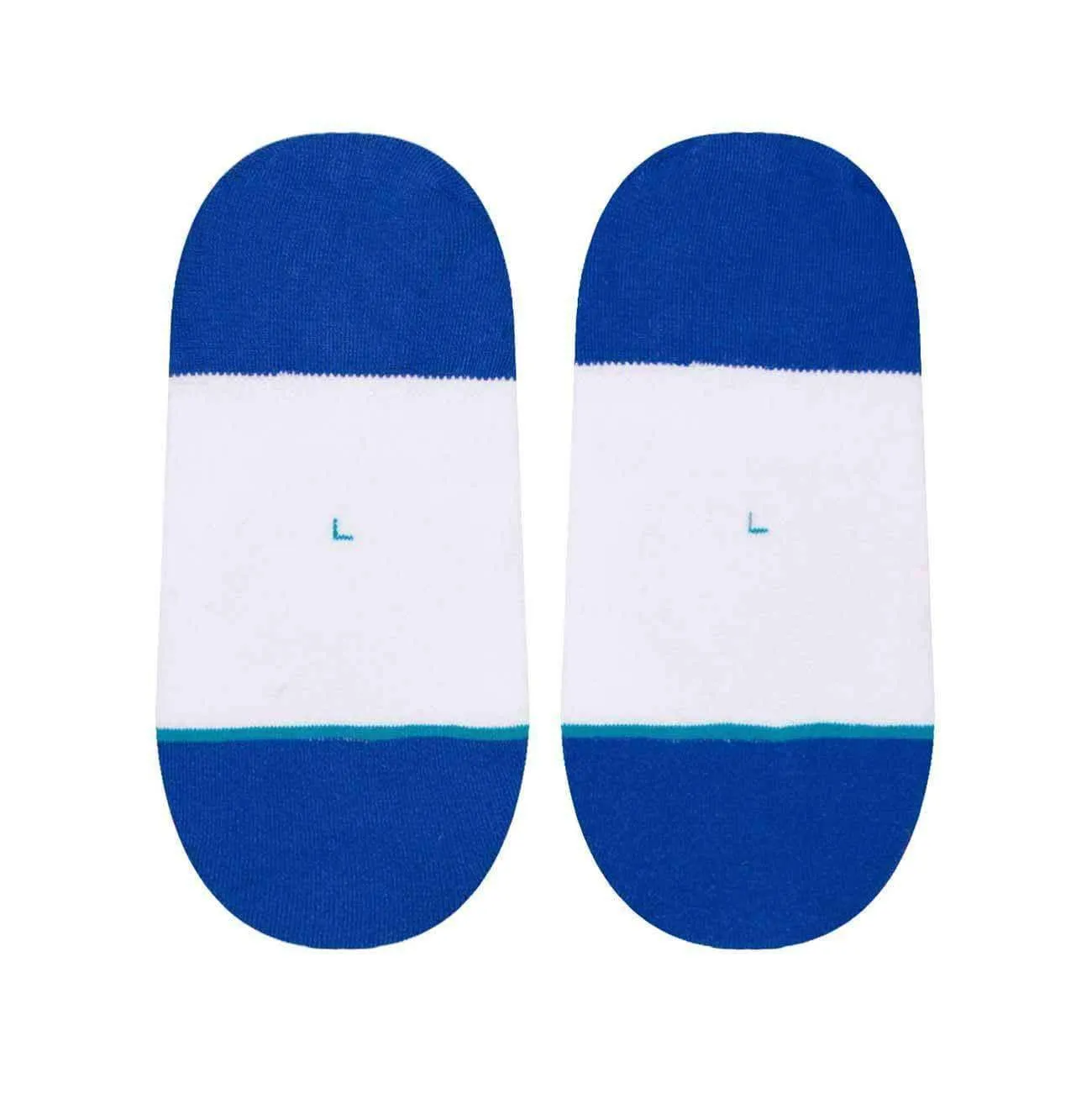 Stance NBA Arena Warriors Super Invisible/No Show Ankle Socks - White
