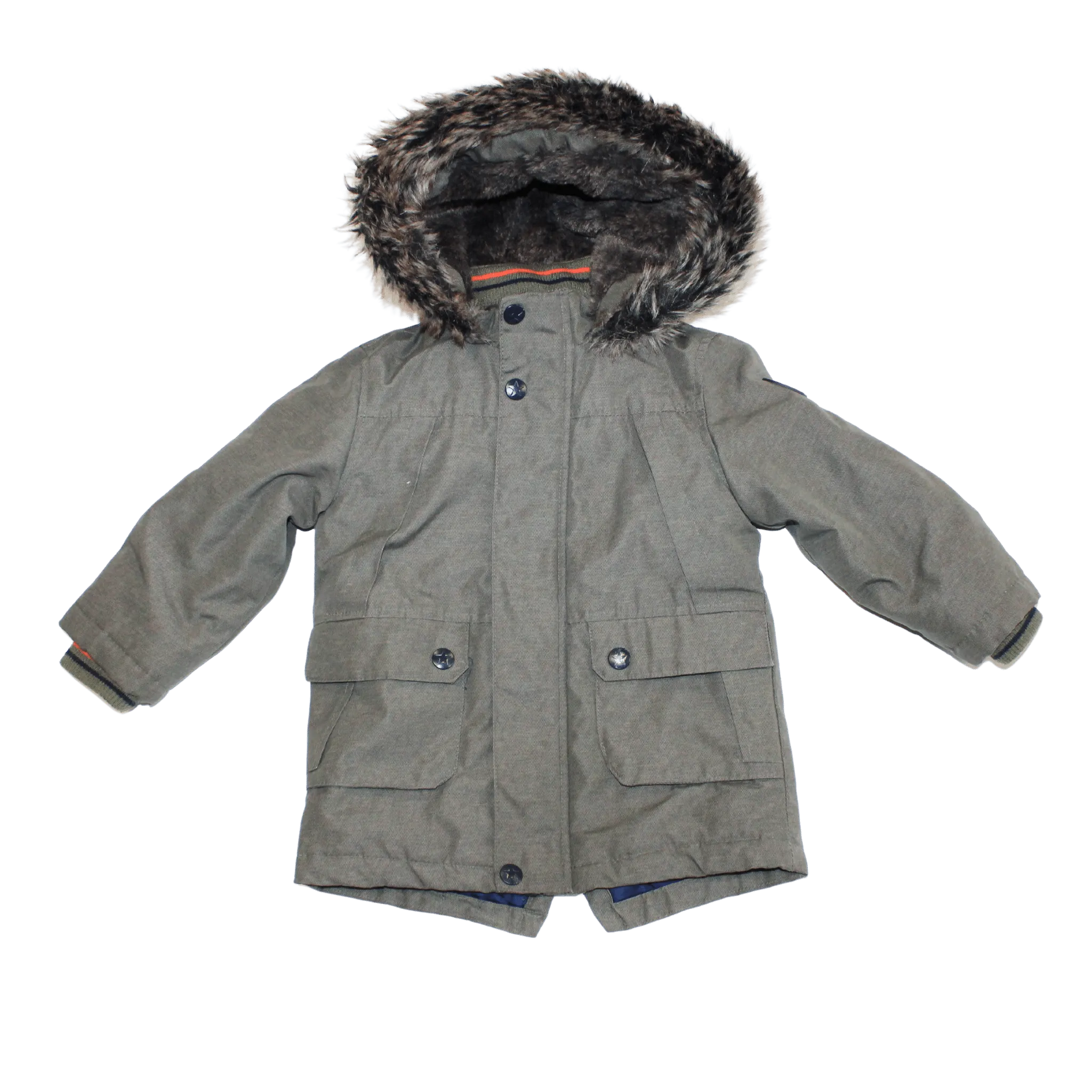 Star Popper Detail Parka