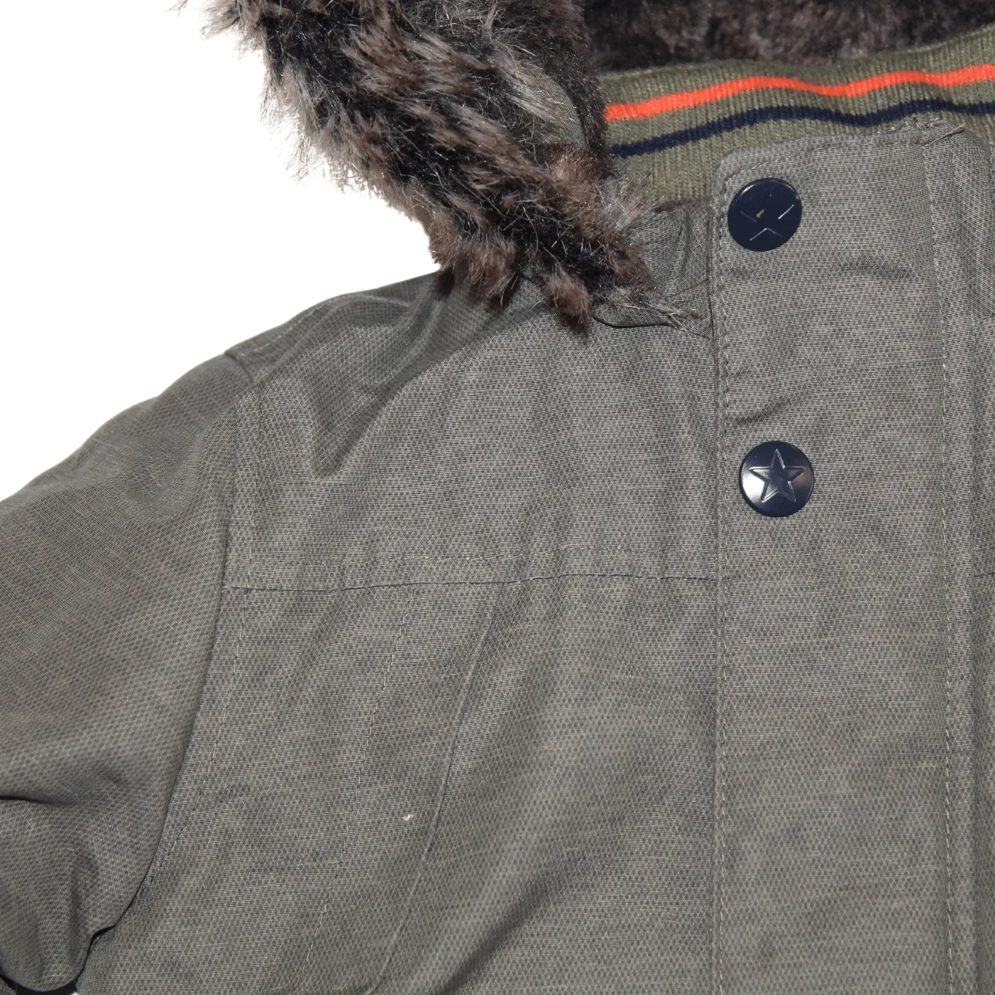Star Popper Detail Parka