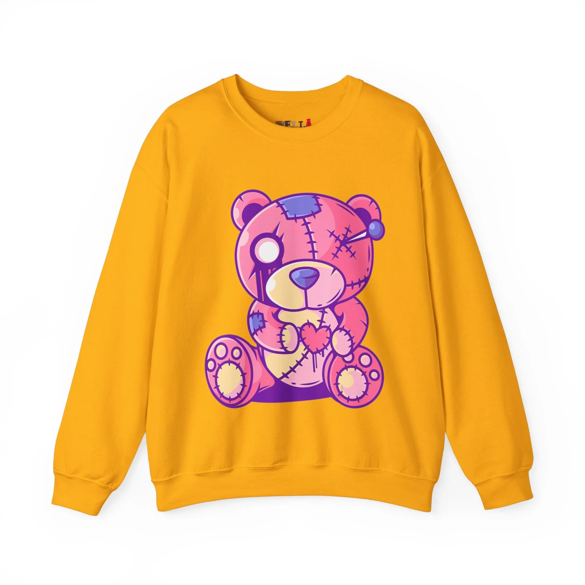 Stitched Teddy Bear Sweatshirt