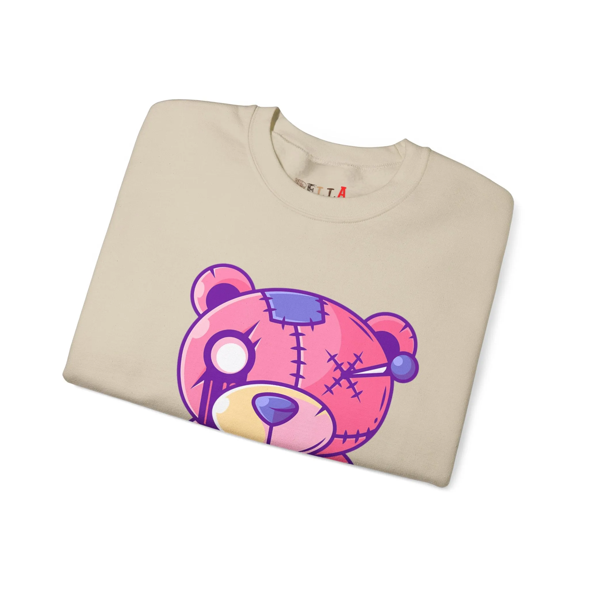 Stitched Teddy Bear Sweatshirt