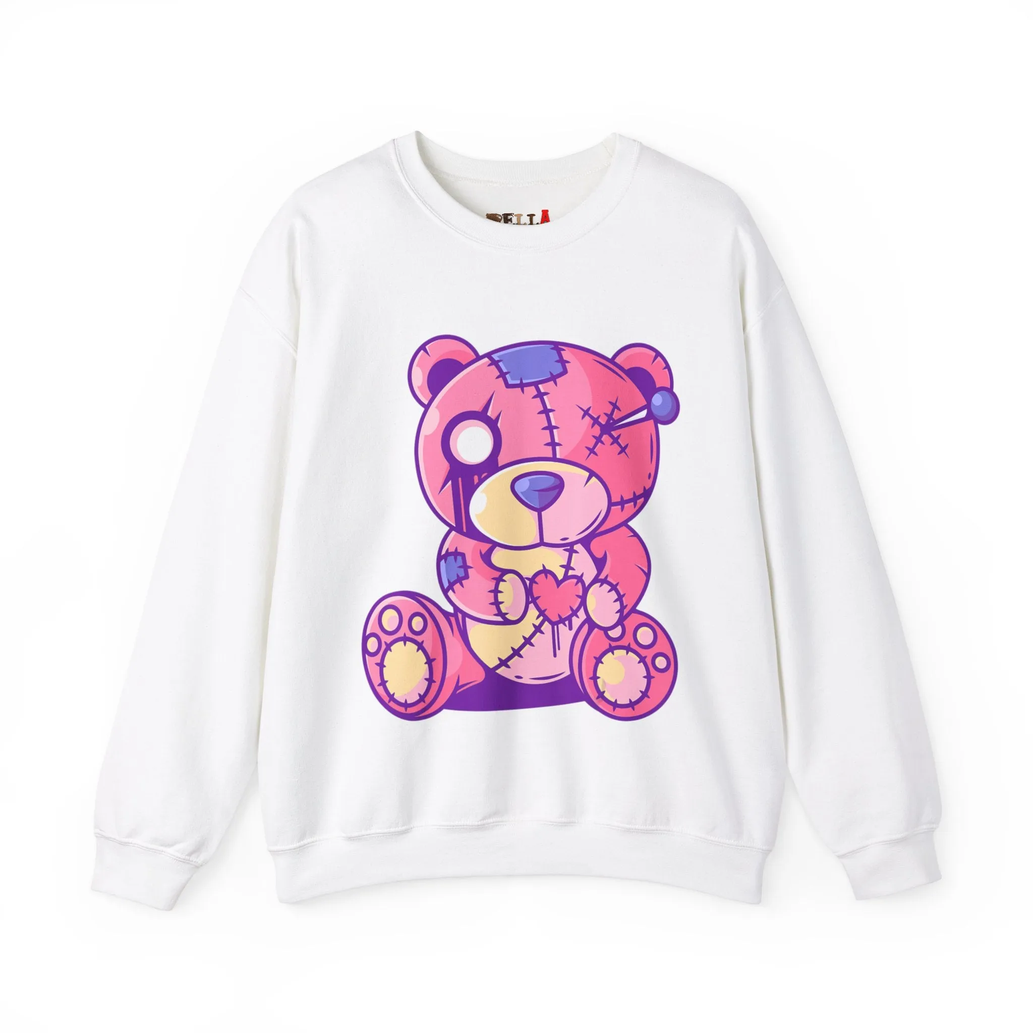 Stitched Teddy Bear Sweatshirt