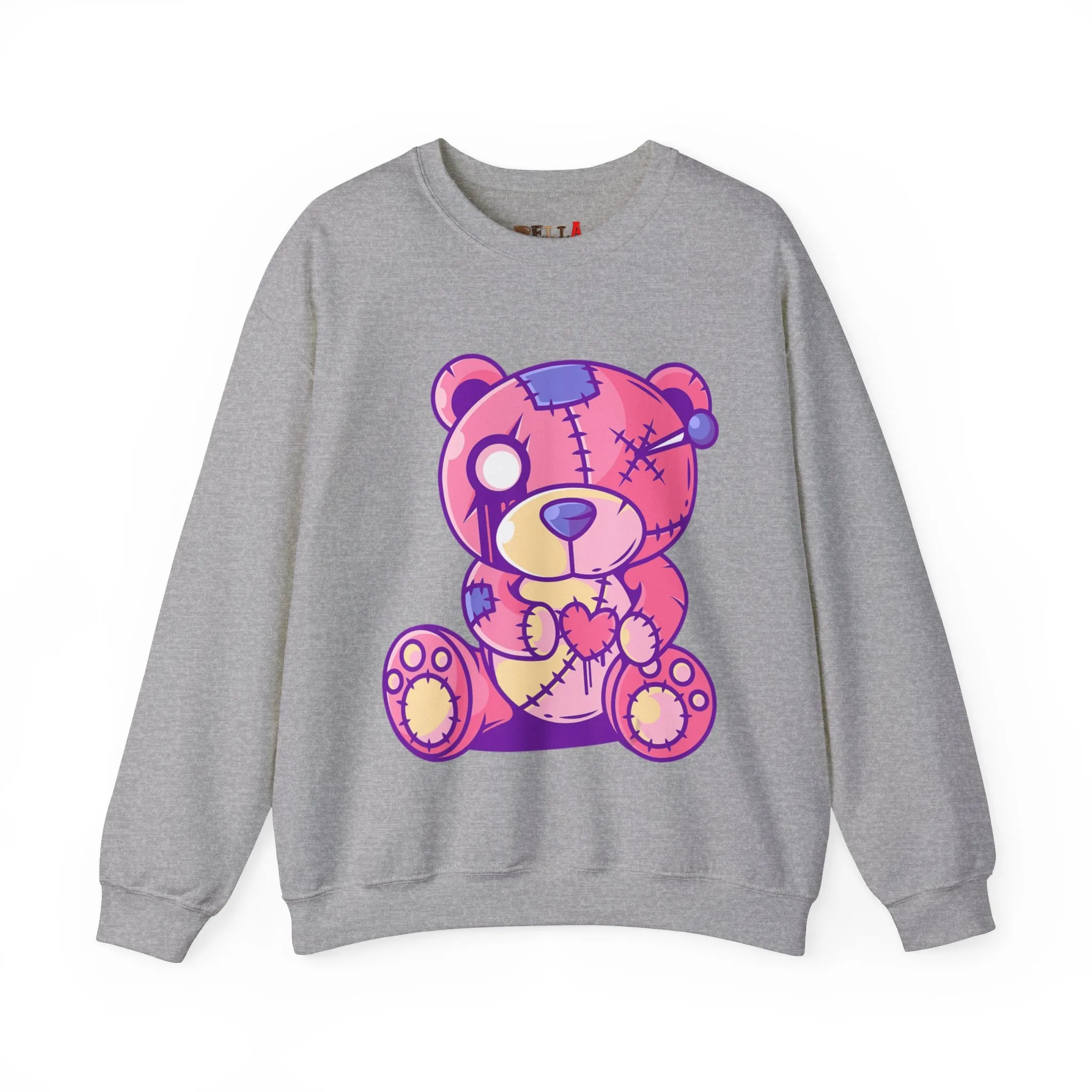 Stitched Teddy Bear Sweatshirt