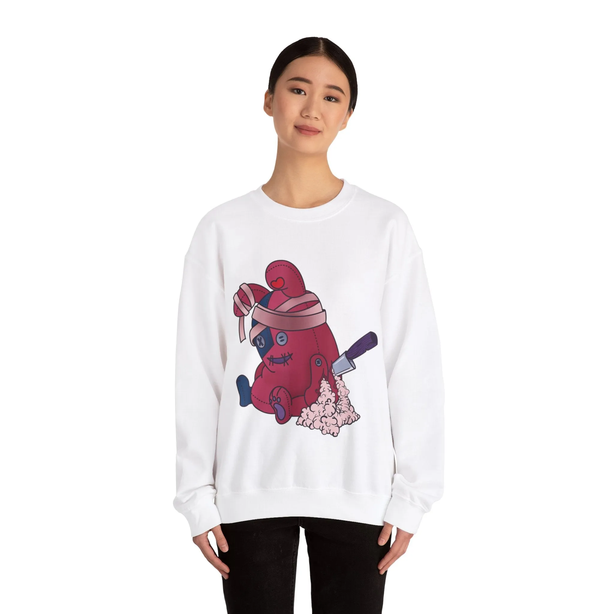 Stuffed Teddy Bear Sweatshirt