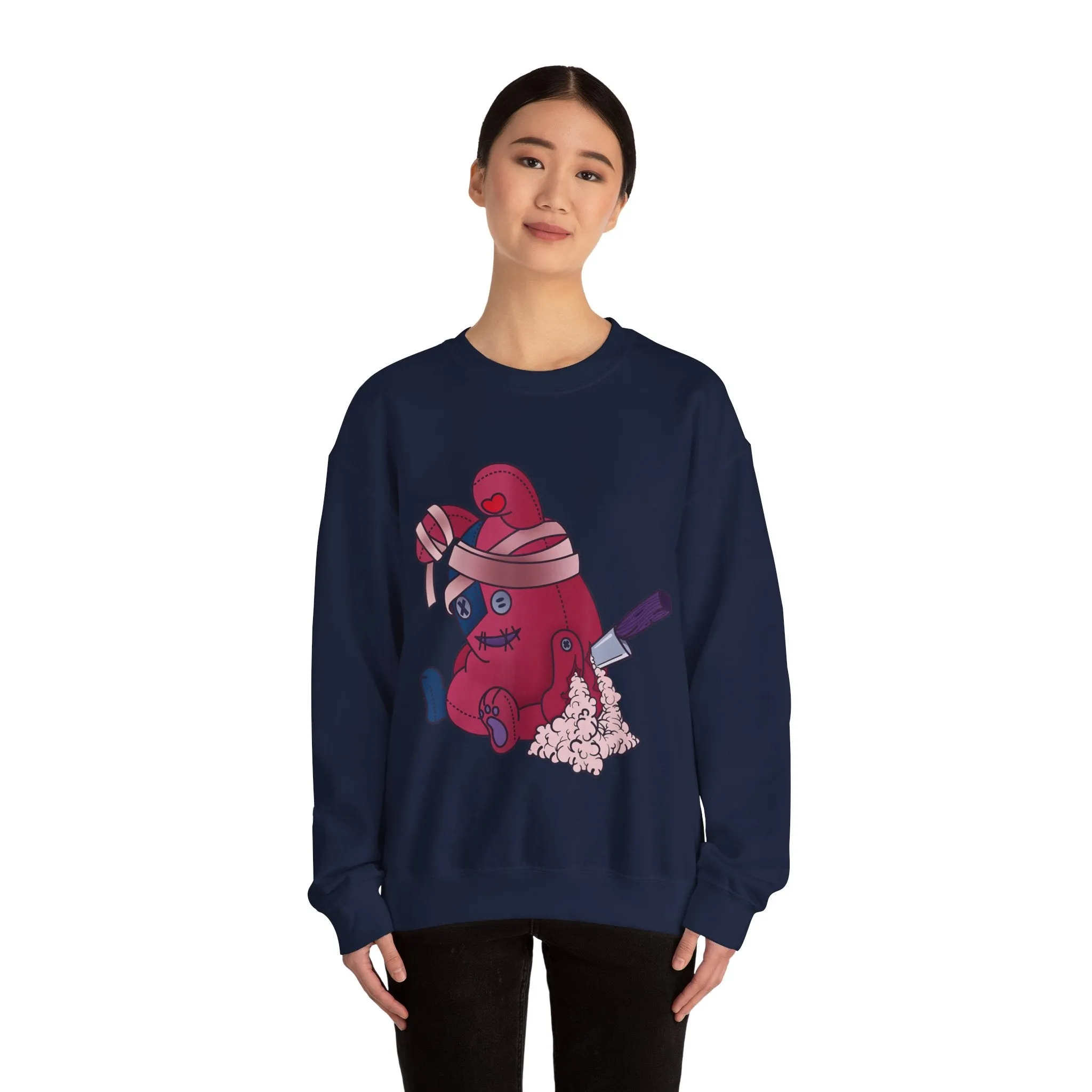 Stuffed Teddy Bear Sweatshirt