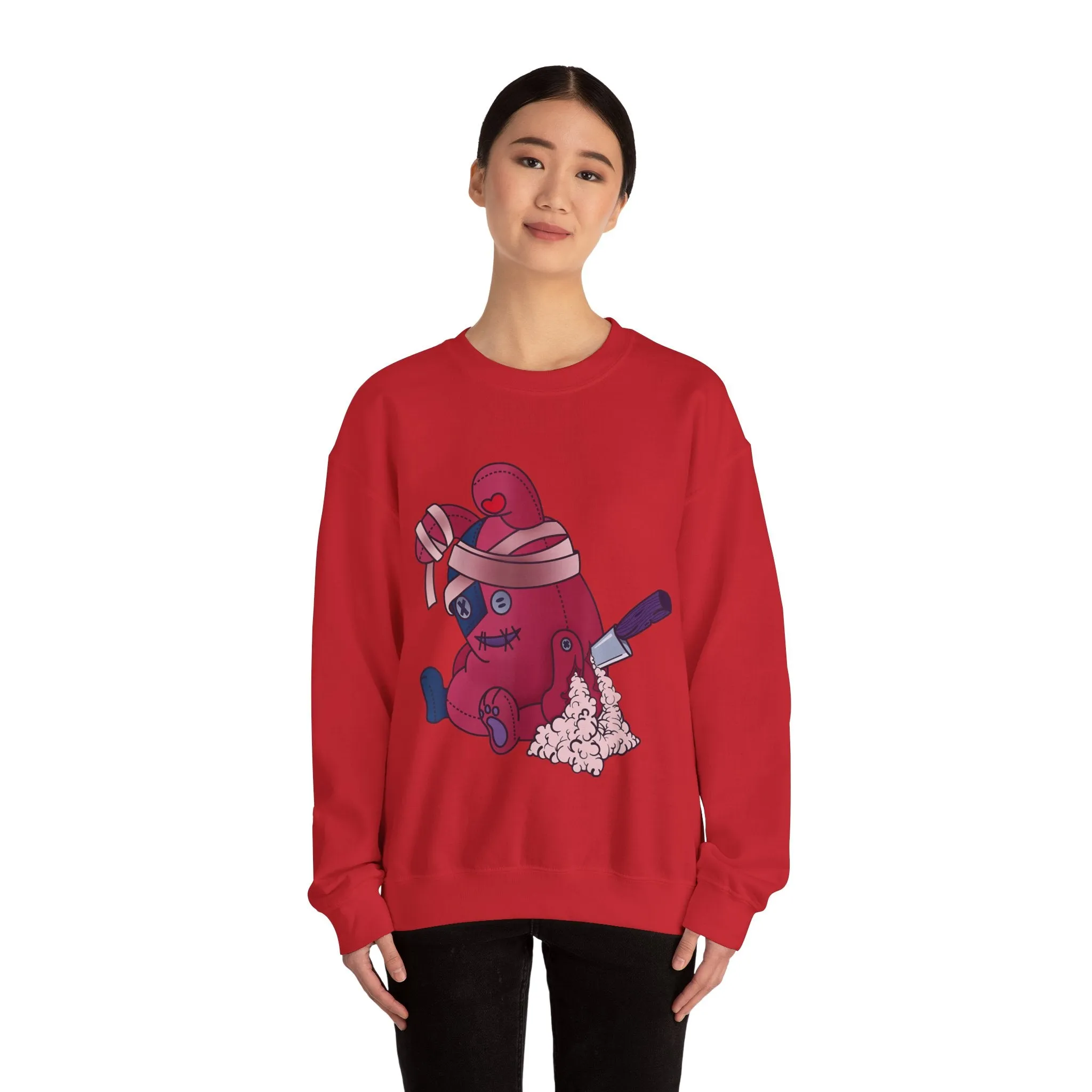 Stuffed Teddy Bear Sweatshirt