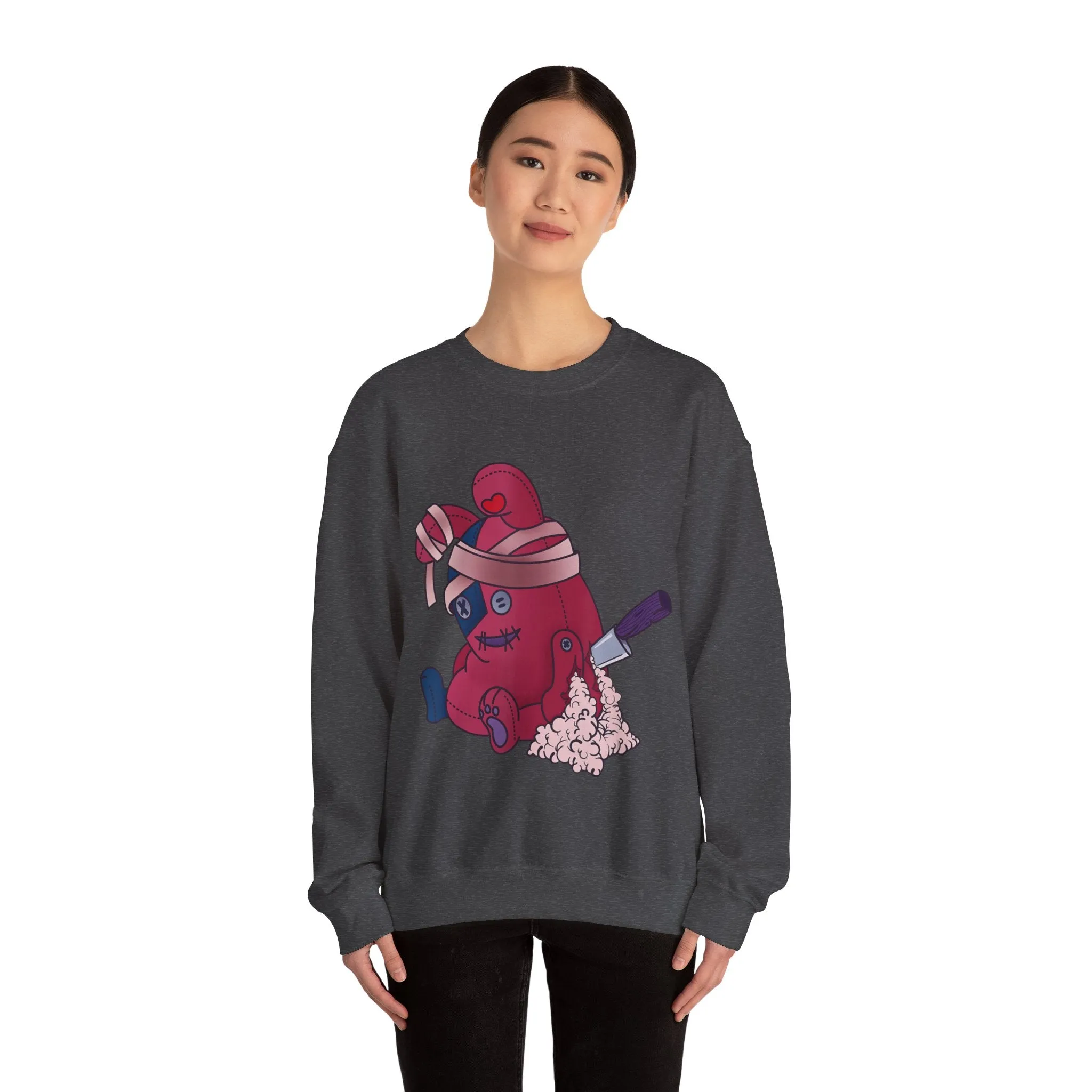 Stuffed Teddy Bear Sweatshirt