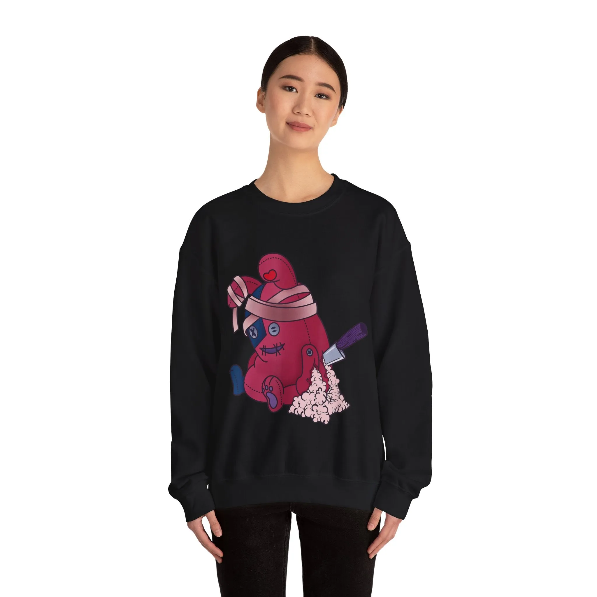 Stuffed Teddy Bear Sweatshirt