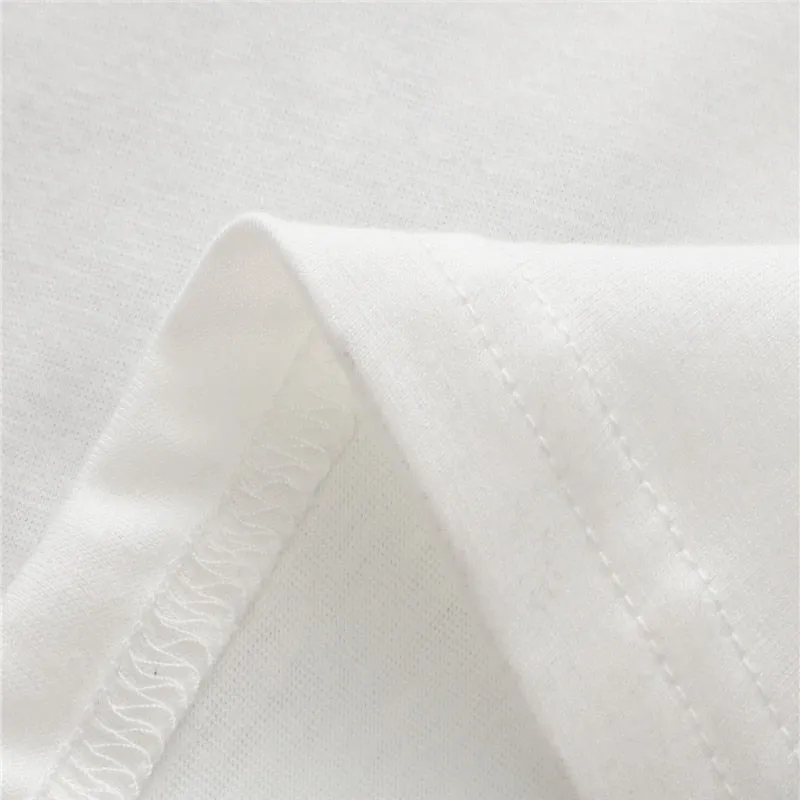 Summer Boys Machinery Print Cotton T-shirt - White