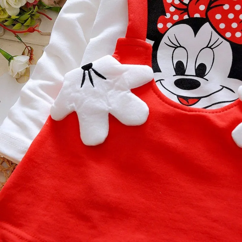 Summer Cotton Baby Girls Cartoon Dress