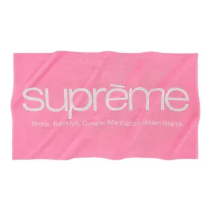 Supreme Five Boroughs Towel- Pink