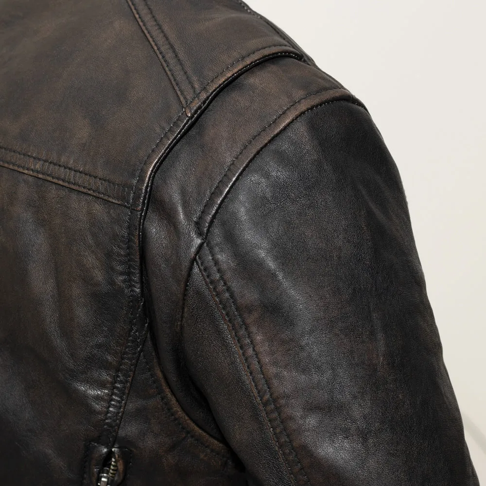 SWEET POISION Motorcycle Leather Jacket