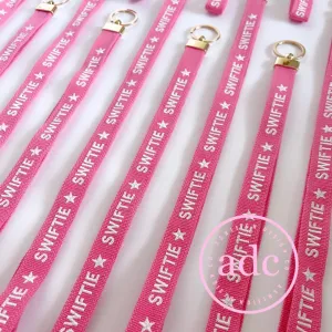 Swiftie Pink Lanyard