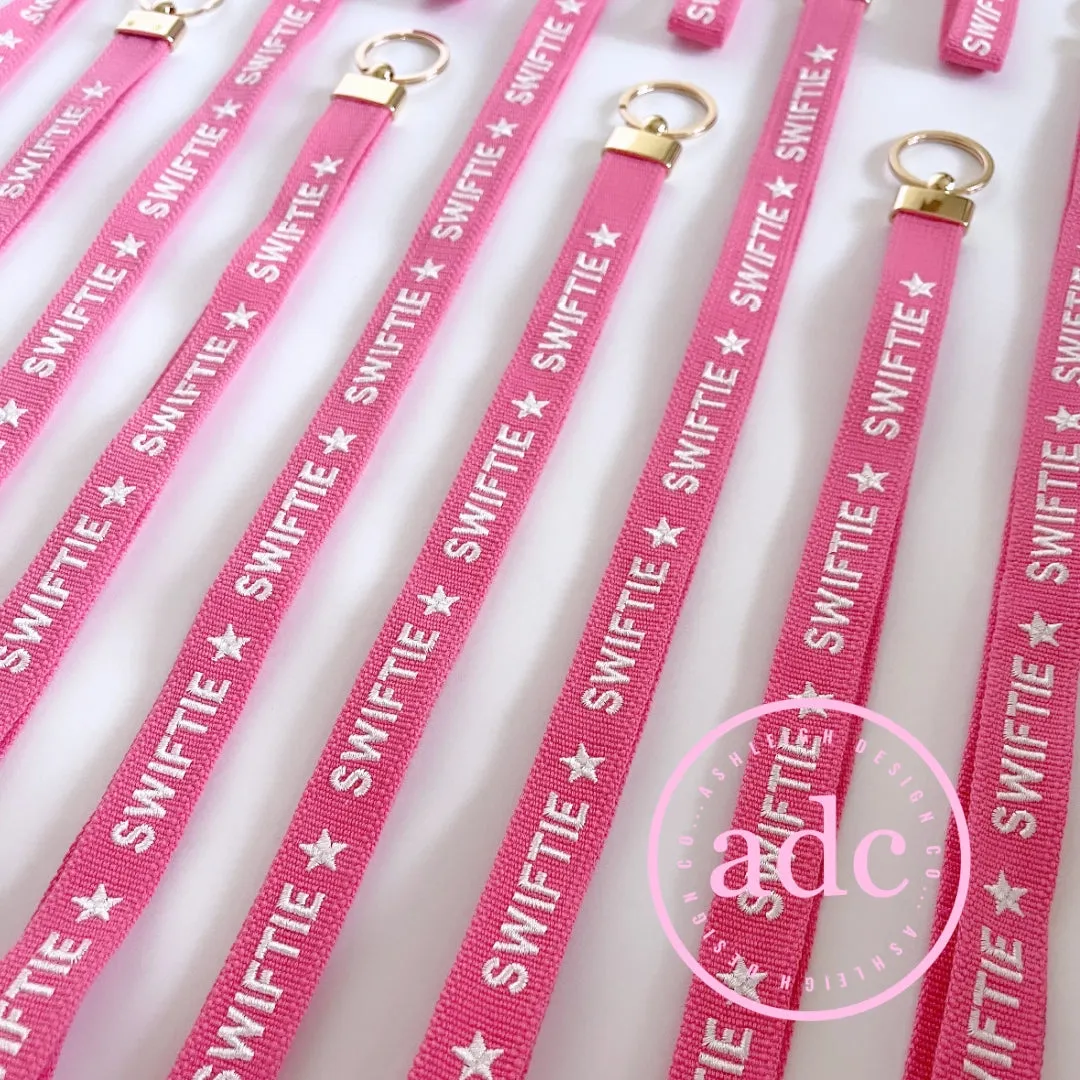 Swiftie Pink Lanyard