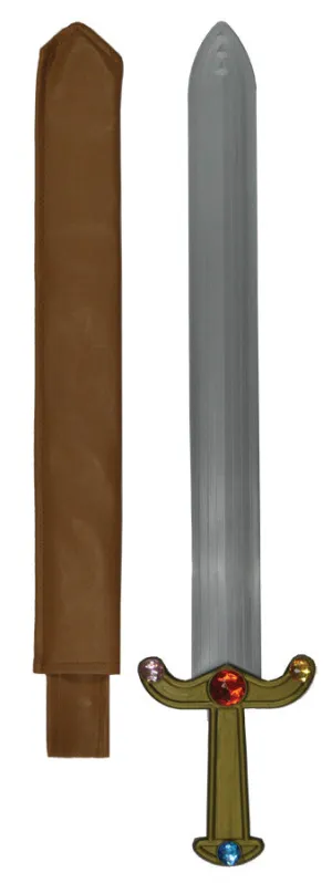 Sword Jeweled W Sheath  Costume Accessories