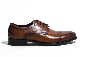 Talgat Brogue Derby - Brown
