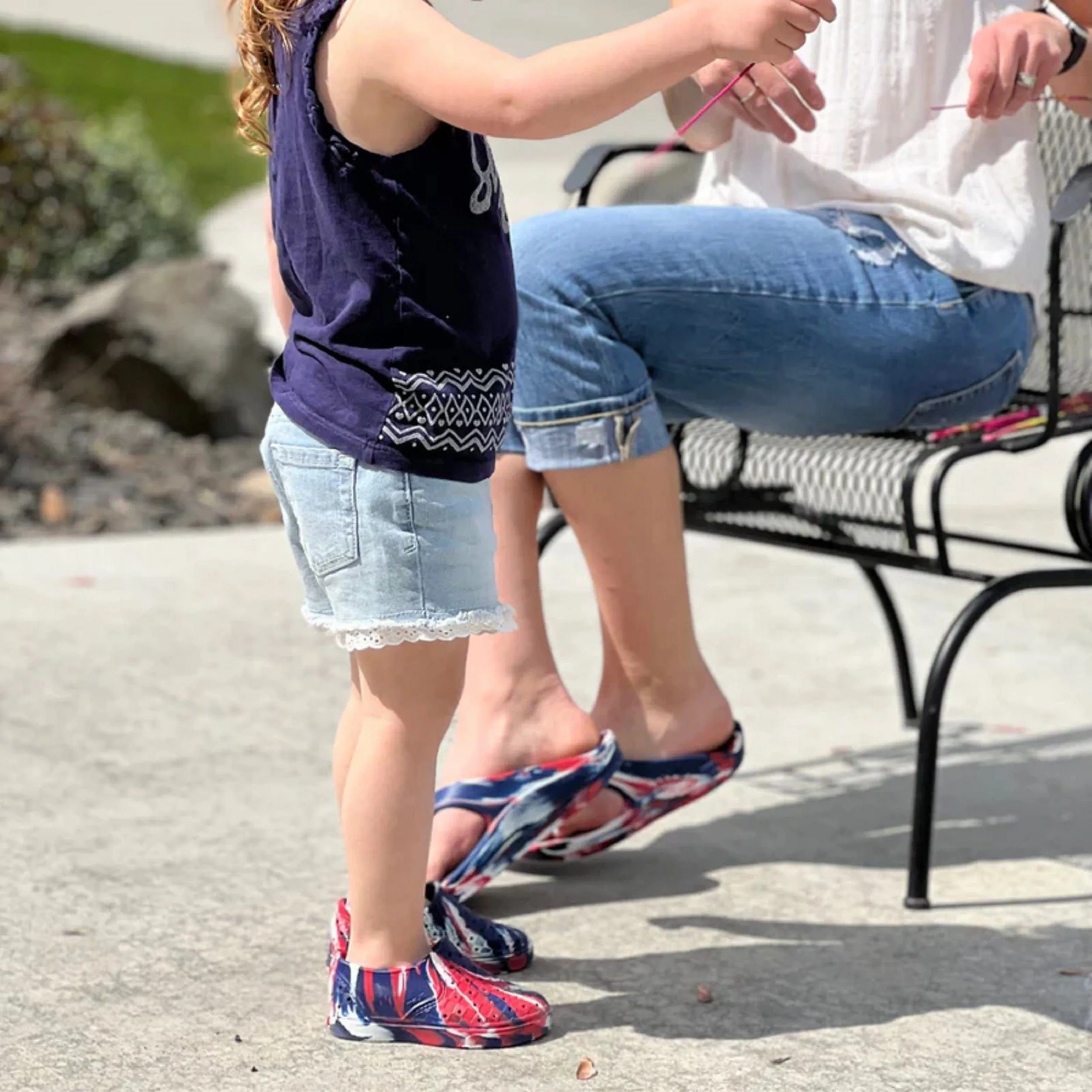Telic Kids MVP Red, White & Boise Sneakers