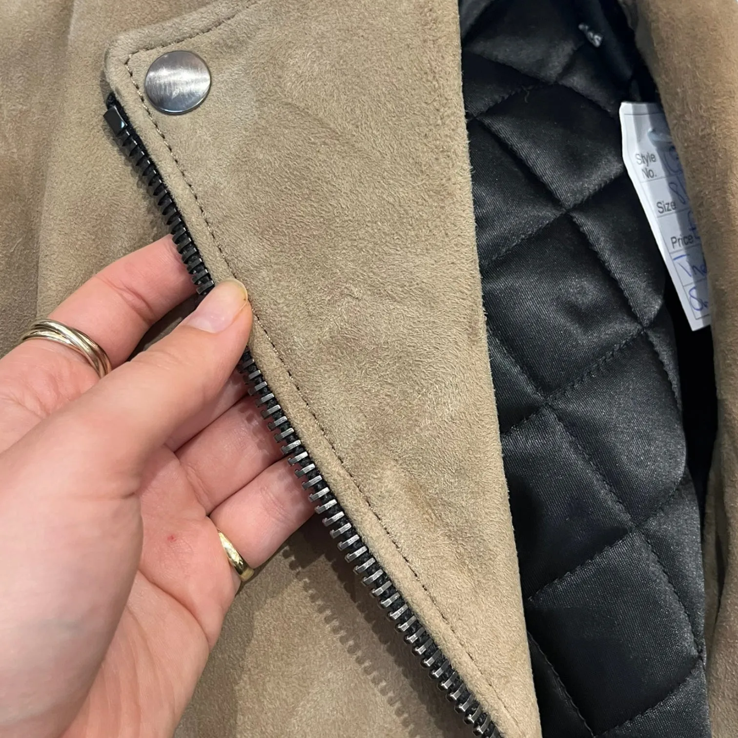The Kooples Sand Suede Jacket