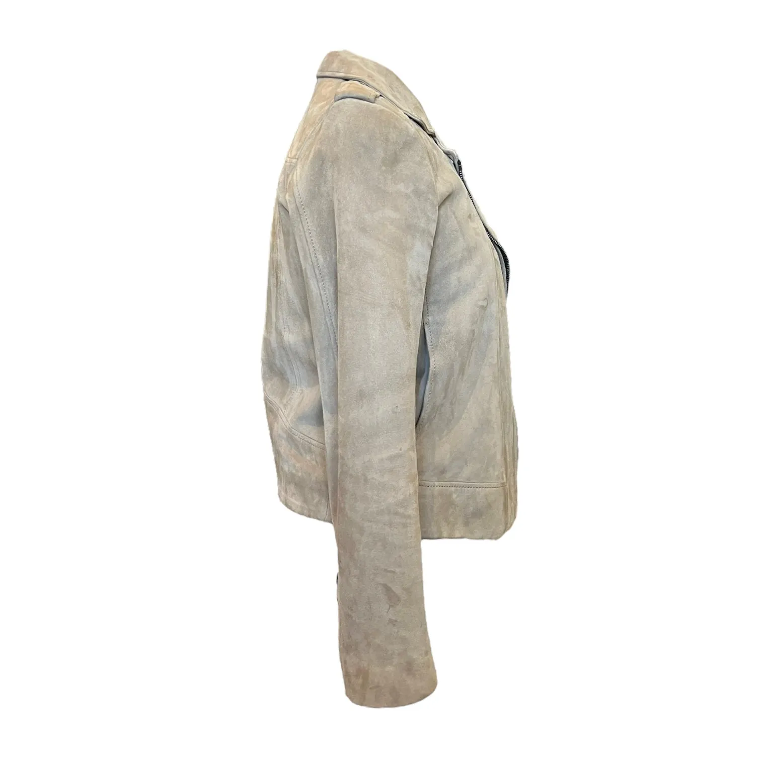 The Kooples Sand Suede Jacket