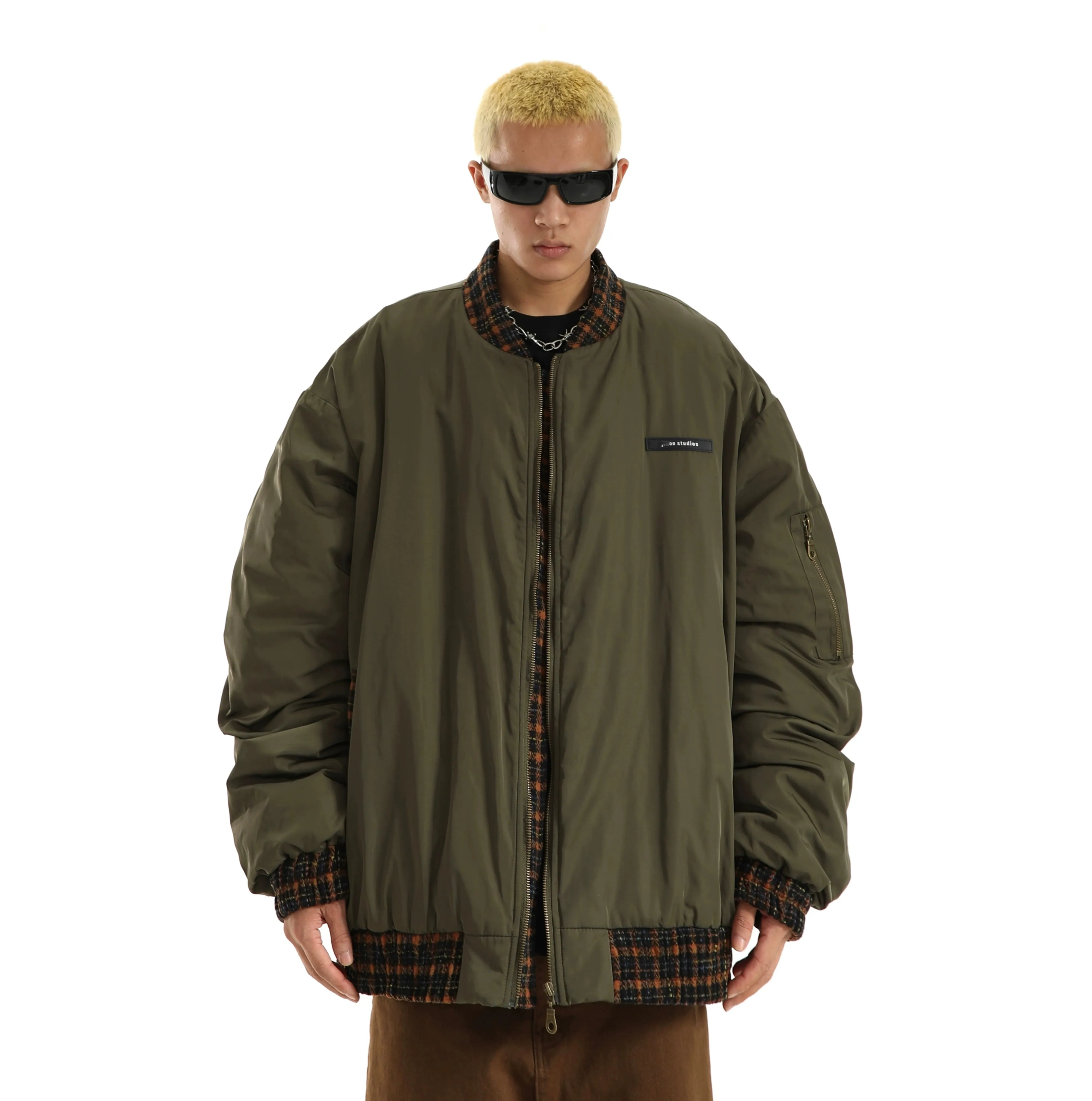 Thick Quilted Insulated Jacket