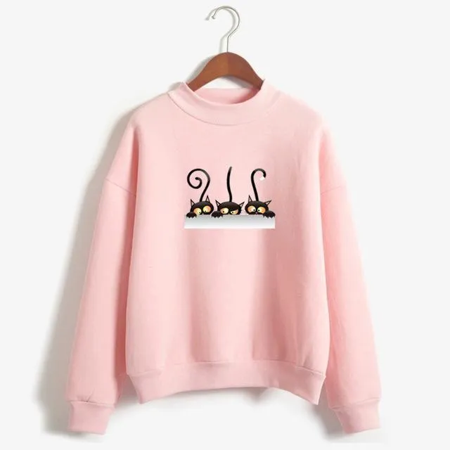Three Cats Sweatshirt