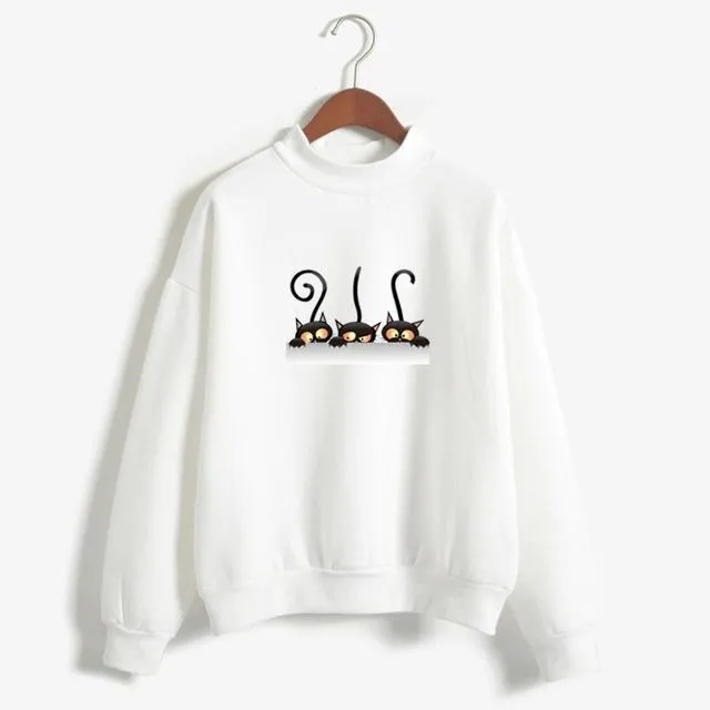 Three Cats Sweatshirt