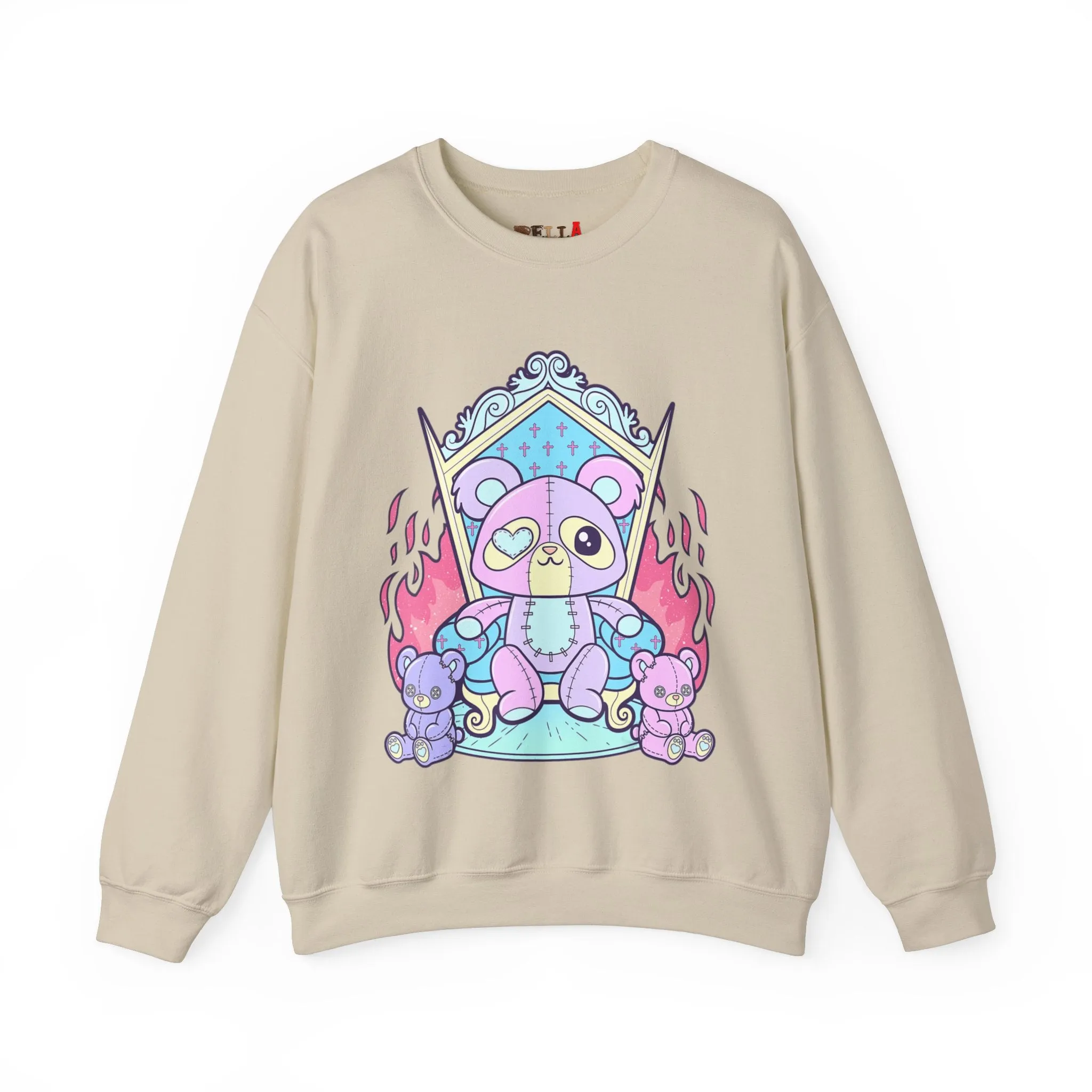 Throne Teddy Bear Sweatshirt