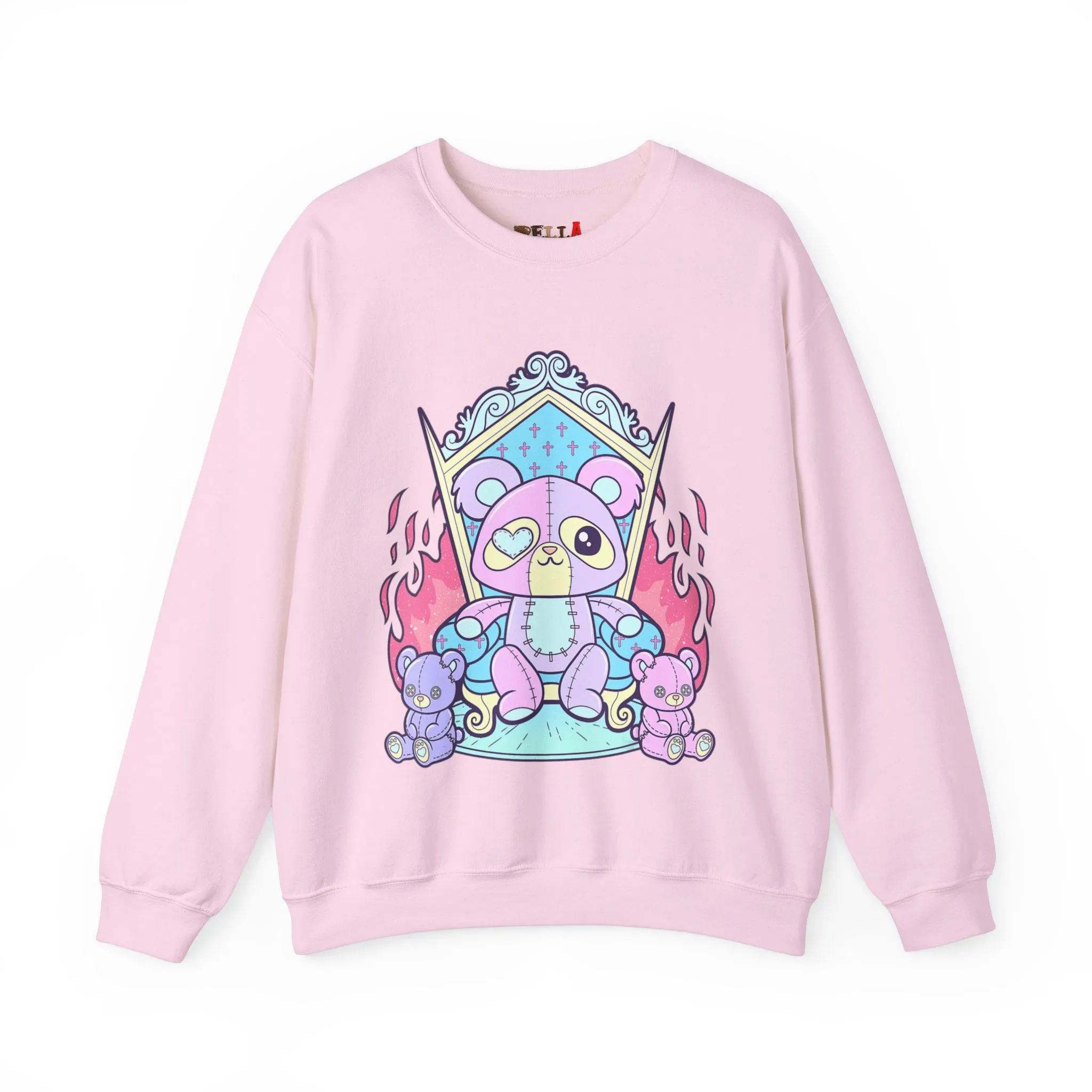 Throne Teddy Bear Sweatshirt