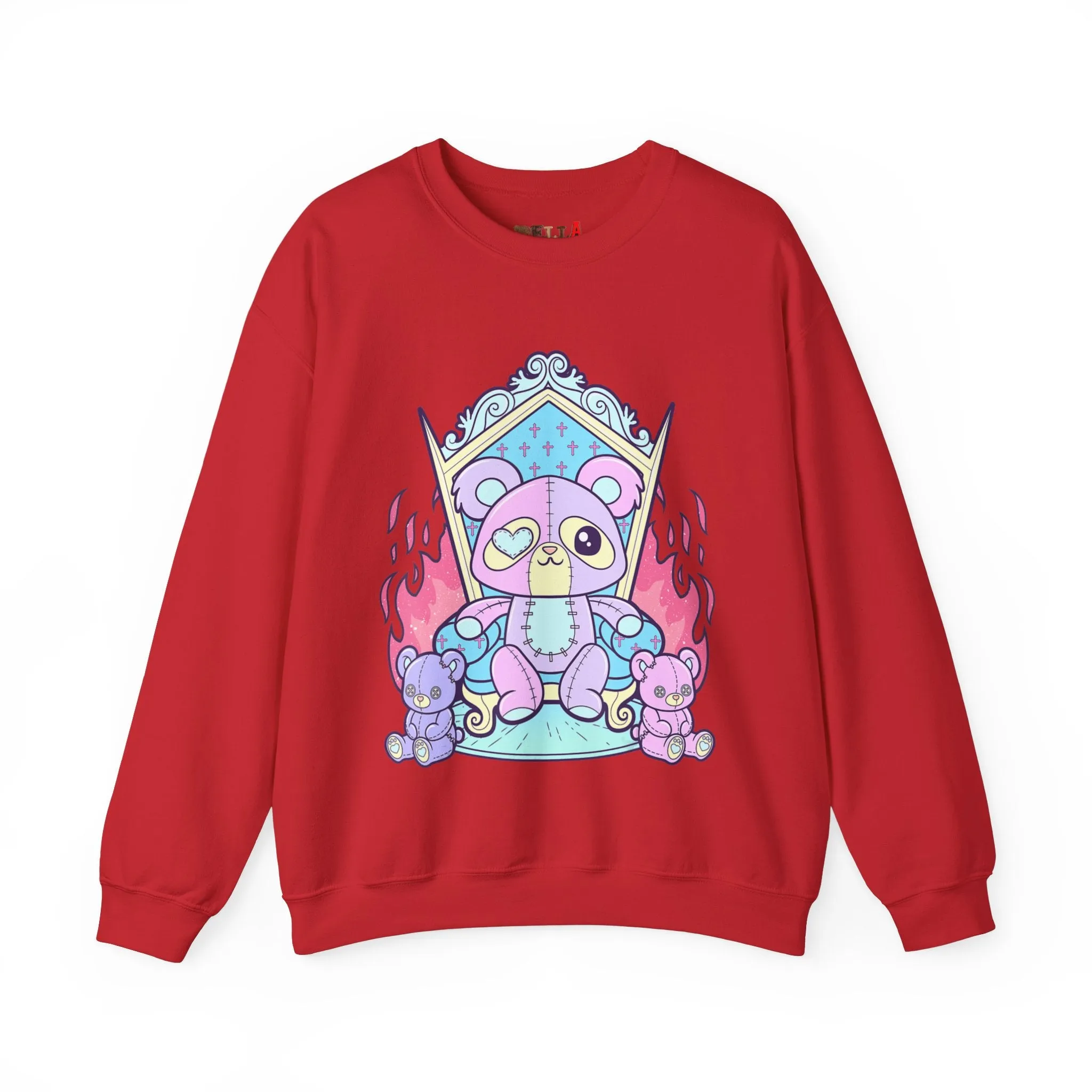 Throne Teddy Bear Sweatshirt